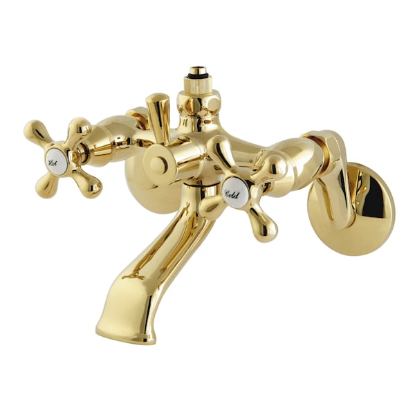 Kingston Brass Tub Faucet Body, Polished Brass, Wall CC2662 - main